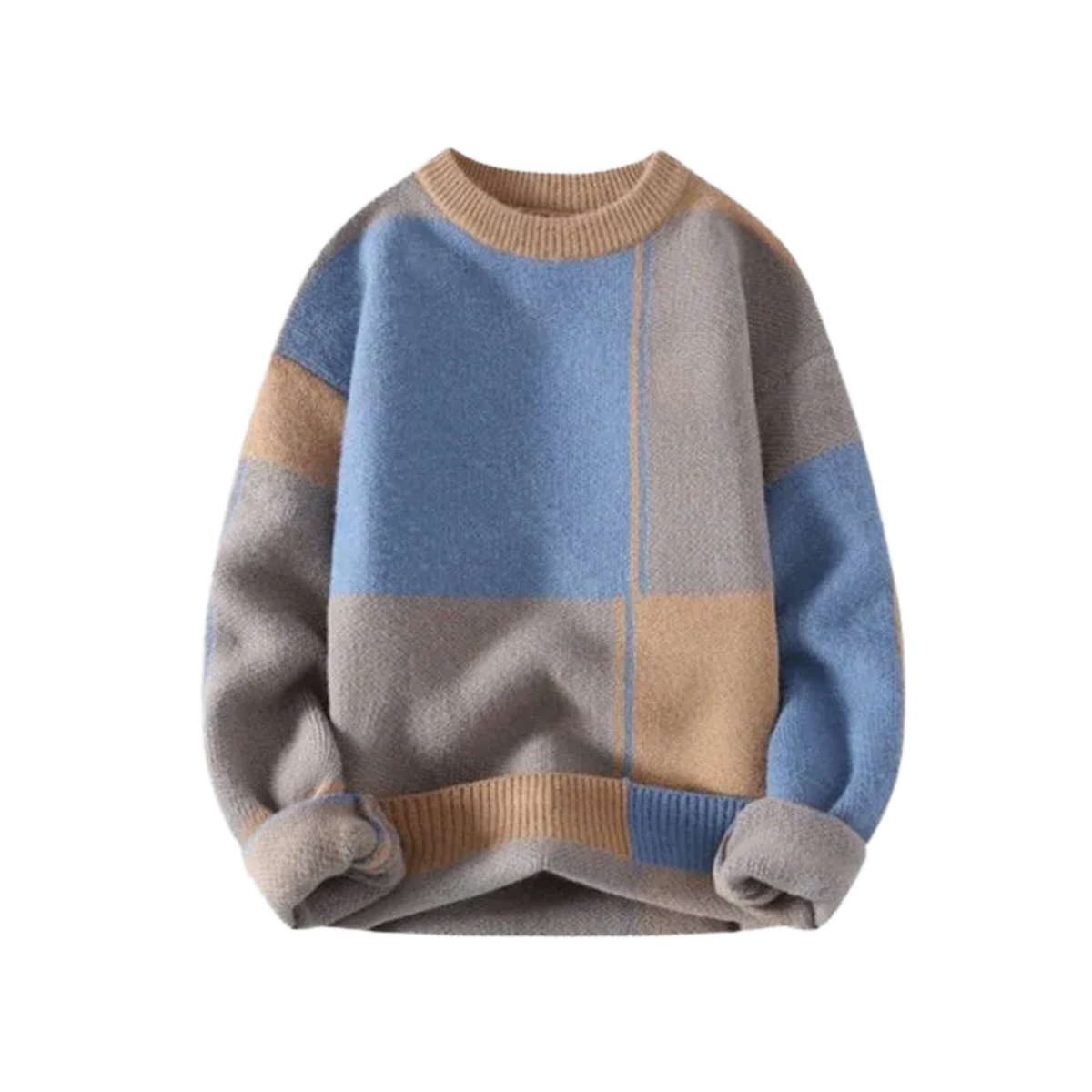 RETRO BLOCKS PREMIUM SWEATER