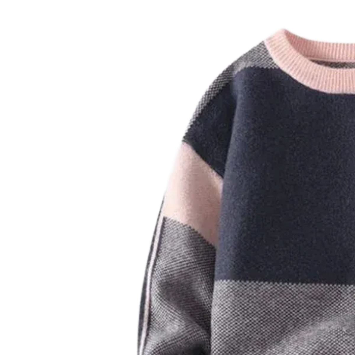 RETRO BLOCKS PREMIUM SWEATER